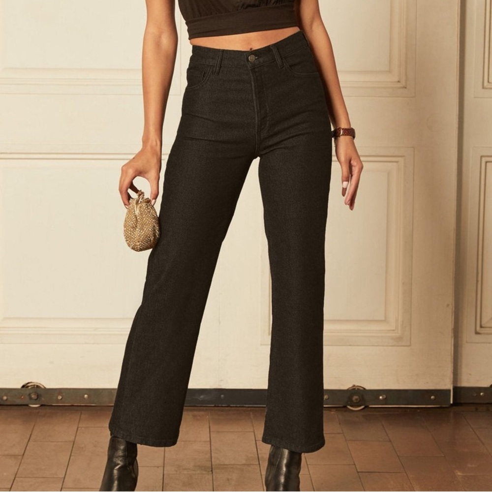 Boyish “Mikey” Straight Leg Jeans – Black | Women’s Size 32